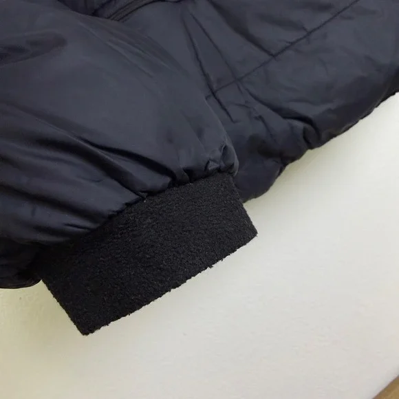 Cape Storm Pertex Down Puffer Jacket Mens XL Black Pullover Zip Snap Anorak Ski